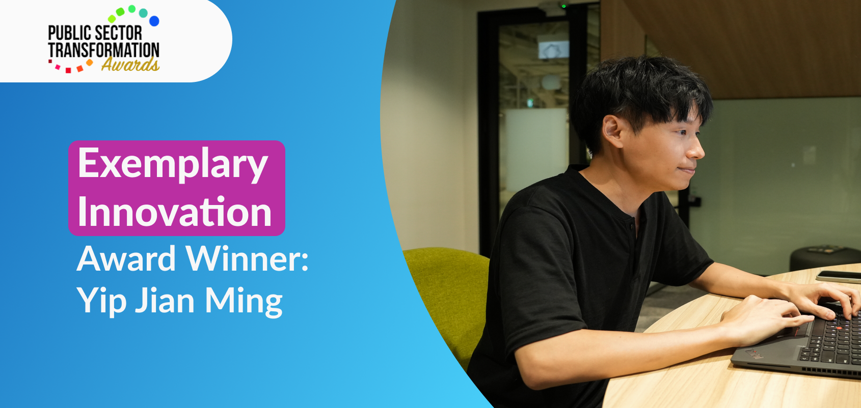 thumbnail depicts PST award winner, Jian Ming